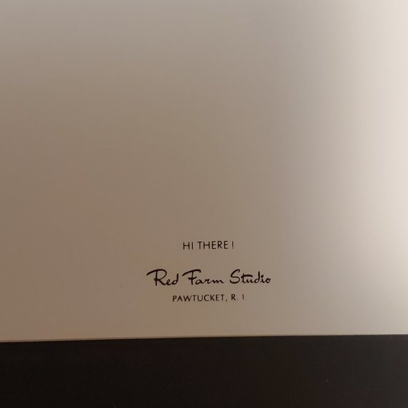 Greeting Cards (4) Red Farm Studio - Hi There ! - Picture 4 of 4